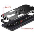 For Xiaomi Redmi Note 8 Pro Cover Military Grade Shockproof Armor Phone Case Metal Ring Stand Holder Magnetic Car Mount Hard Protective Back Cover. 