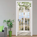 Migeet 3D Door Mural Door Sticker Removable Self Adhesive Wall Decal Removable Vinyl Door Art Decor for Home Decorations. 