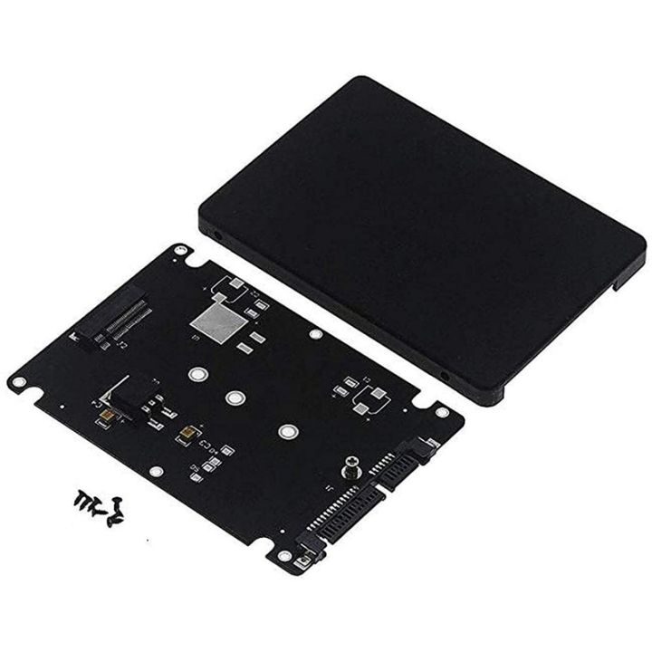 M.2%20NGFF%20to%202.5%20Inch%20SATA%20SSD/MSATA%20to%20SATA%20Adapter%20Card%20Case%20(B%20Key%20for%20PC%20Adapter%20M2%20+M%20Desktop%20Socket%20NGFF%20)%20-%20Image%202