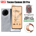 Tecno Camon 30 5G Tempered Glass for Tecno Camon 30 Pro 5G Anti BlueTempered Glass and Camera Protector and Back Film. 