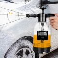Hand Pump Foam Sprayer Hand Pressurized Foam Sprayer 2 Litre Pressure Foam Cannon Snow Foam Nozzle Carwash. 