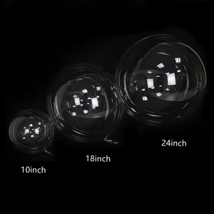 10pcs%20Transparent%20Bobo%20Balloon%2010/12/18/24inch%20Happy%20Birthday%20Bobo%20Bubble%20Balloons%20Wedding%20Birthday%20Party%20Decoration%20Clear%20Globo%20-%20Image%205