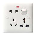 6 Pin Socket (16A 220V) Multi Function Universal 3Pin 2Pin Combine Socket. 
