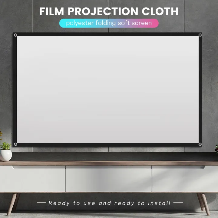 Portable%20Projector%20Screen%20for%20Home%20Theater%20Outdoor%20HD%20White%20Foldable%20Anti-%20(60Inch)%20-%20Image%202