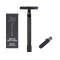 Safety Razor Double Edge Classic Mens Shaving Hair Removal Shaver with brush. 