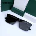 Fashions Punk Square Frame Sunglasses Simple Street Photos Eyewear Sun-Protective Summer Decoration Driving Glasses for Women Man. 