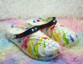 New Mens Tie Dye Colorful Rainbow Splash Casual Comfortable Outdoor Clog Lightweight Crocs Shoes Sandals. 