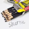12pcs Sharpie PEEL-OFF Color Pencils Marker China Marker Paper Roll Crayon Marks on Metal Glass Easily Cleanly with A Damp Cloth Amour zii. 