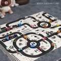 【Hey my home】Kids Play Mat City Road Parking Map Scene Educational Home Parent-child Interactive Toys.