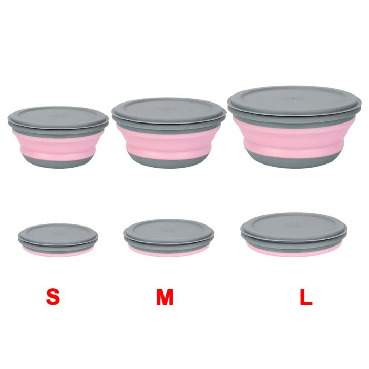 Folding%20Lunch%20Box%20Bowl%20Sets%20Silicone%203Pcs/Set%20Food%20Container%20Tableware%20Set%20Foldable%20Salad%20Bowl%20with%20Lid%20Portable%20-%20Image%204