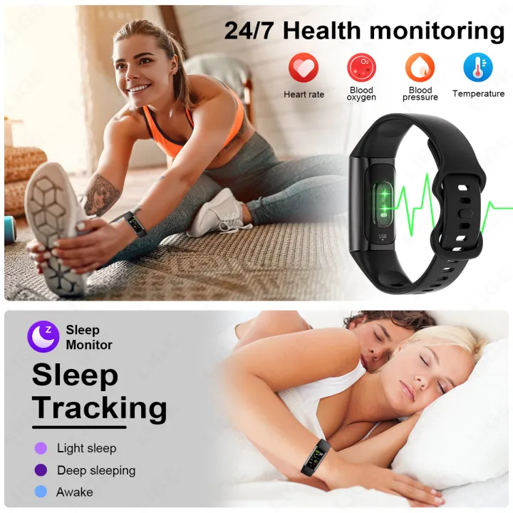 LIGE%201.1%20inch%20Sport%20Smart%20Bracelet%20Fitness%20Tracker%20for%20Man%20Women%20Band%20Waterproof%20Connected%20Tracker%20Smartwatch%20for%20Xiaomi%20Huawei%20-%20Image%205