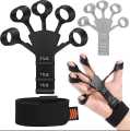 Hand Grip Strengthener - Adjustable Finger Exerciser and Finger Stretcher. 