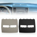 Instrument Panel Cover for Nissan Tiida 2005-2011 Front Dashboard Middle Air Conditioner Outlet Vents Upper Cover,Black. 