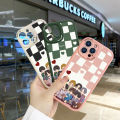 Jizetin for OPPO A16K A16E Back Cover BTS Group Lambskin Texture PU Leather Back For Girls Boys Soft Phone Case. 