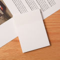 Transparent Sticky Notes Waterproof Self-adhesive Sticky Notes Notepad Information Reminder Suitable for School Office Memos. 