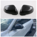 Car Side Rear View Mirror Cover Stick Trims Carbon Fiber Parts Accessories ABS for BMW X1 2023. 