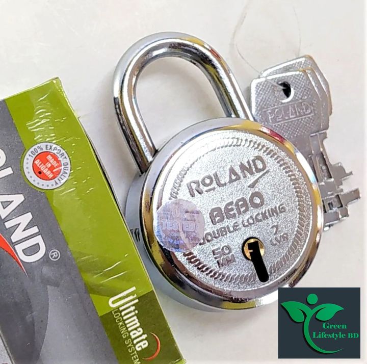 50 mm Padlock for Home & Office. 07 Levers 3 Keys Double Locking Tala.