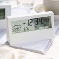 Bedside Table Number Clock Temperature Calendar Backlight Large Number Electronic Clock LED Digital Alarm Clock. 