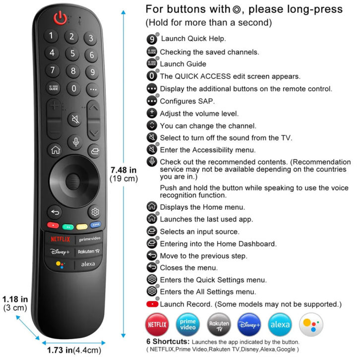 GC%20Replacement%20TV%20Magic%20Remote%20Control%20With%20Voice%20And%20Pointer%20Function%20Compatible%20For%20LG%20Smart%20TV%20OLED%20QNED%20TV%20-%20Image%203