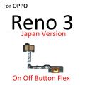 Power ON OFF Mute Switch Control Key Volume Button Flex Cable Parts For OPPO Reno3 Reno4 Pro Lite F. 