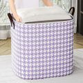 1pc Large Capacity Clothes Storage Bag,Four colors,Foldable Dustproof Bag,Handle Folding,Clothes,Blankets,Toys Storage.