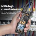 True RMS Digital Clamp Meter Automatic Range NCV Diode Multimeter 4000 Counts Professional Ammeter Voltage Tester (No Battery). 