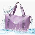 Women Traveling Bag Waterproof Big Size Travel Handbag For Girls Sports Fitness Bag Adjustable Gym Yoga Bag - Travel Bag - Travel Bag.