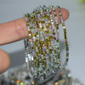 Hot Sale Dainty 2mm Elastic Rhinestone Bracelet Jewelry Sparkly Shiny Rhinestone Tennis Bracelets For Women.