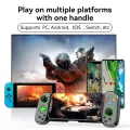 Game controller controller 4 PC Sroid iD7 Bluetooth 5.0 wireless game controller suitable for AndOS Type-C telescopic mobile phone controller suitable for PS joystick. 