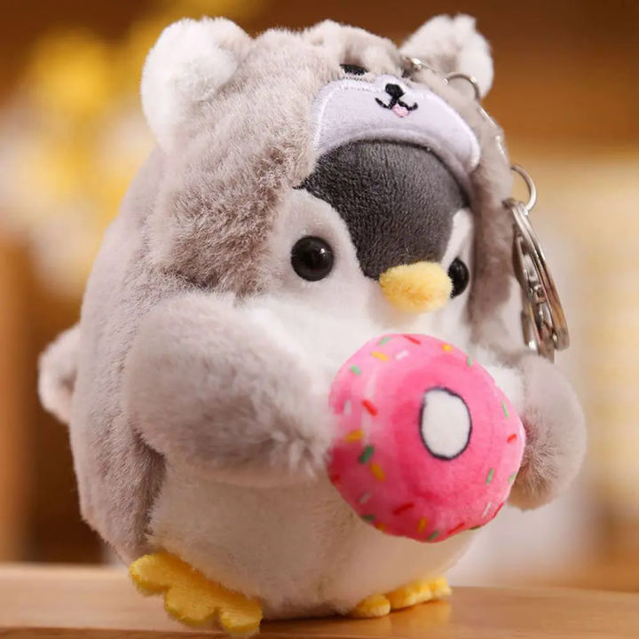 10cm%20Plush%20Keychain%20Cute%20Expression%20Cross-dressing%20Penguin%20Toy%20Plush%20Stuffed%20Toy%20Pendant%20Bag%20Decoration%20Girl%20Gifts%20-%20Image%204