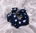 Silk scrunchie women elastic Satin Hair Bands big black hair tie for girls large hairbands Hair Accessories Elegant Retro Shiny Starry Dots Hair Scrunchies Satin Silk Hair Bands Women. 
