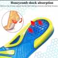 Silicone Non-Slip Gel Soft Sport Shoe Insoles Massaging Insole Orthopedic Foot Care For Feet Shoes Sole Shock Absorption Pads..