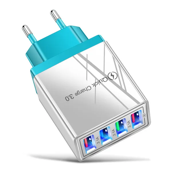 USB%20Charger%204%20Ports%20Quick%20Charge%203.0%20For%20lightning%20android%20universal%20Phone%20EU%20Adapter%20Wall%20Mobile%20Charger%20Fast%20Charging%20-%20Image%204