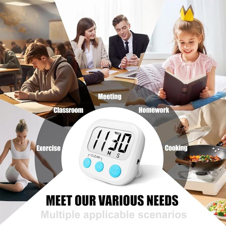 Digital%20Kitchen%20Timer%20with%20Alarm%20Kitchen%20Accessories%20%E2%80%93%20Large%20Display,%20Loud%20Beep,%20Magnetic%20Back,%20Stand%20&%20Hook%20%E2%80%93%20Countdown%20Timer%20for%20Cooking,%20Study,%20and%20Workou%20-%20Image%204