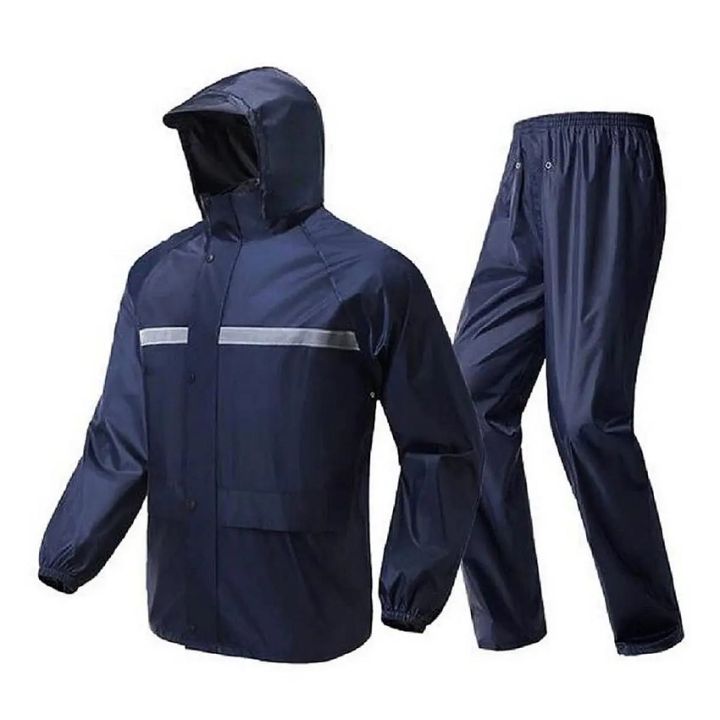 100%25%20Waterproof%20%20Rain%20Coat%20With%20Trousers-%20XL-%20Body%2046/47%20Long%2027/28%20-%201%20Set%20-%20Image%203