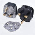 Uk British Mains Plug 3 Pin 13a Plugs Grounded 250v 3 Pin Bs1363 Adaptor Power Cable Connector Wire Converter Uk Standards. 