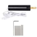0.7-1.2Mm Micro-Electric Hand Drill Set for Resin,Electric Mini Drill for Jewelry Making Electrical Pin Vise Kit.