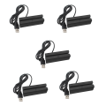 5X MSR90 USB Magnetic Strip Card Reading Machine Card Reader Stripe 3 Tracks Mini Mag Hi-Co Swiper for USB PC. 