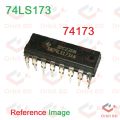 74173 SN74HC173N 74HC173 74LS173 DIP 16 Pin IC Electrical Circuitry & Parts. 