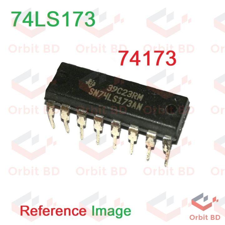 74173%20SN74HC173N%2074HC173%2074LS173%20DIP%2016%20Pin%20IC%20Electrical%20Circuitry%20&%20Parts%20-%20Image%202