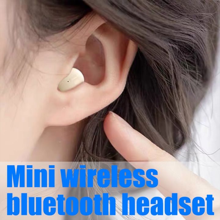 Xiaomi%20X21S%20TWS%20Mini%20Bluetooth%20Headphones%20Ture%20Wireless%20Earbuds%20Invisible%20TWS%20Handfree%20Small%20Earbuds%20Sport%20Earbud%20Built-in%20Mic%20-%20Image%204