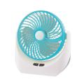 Lithium rechargeable mini table fan with LED light -1880.