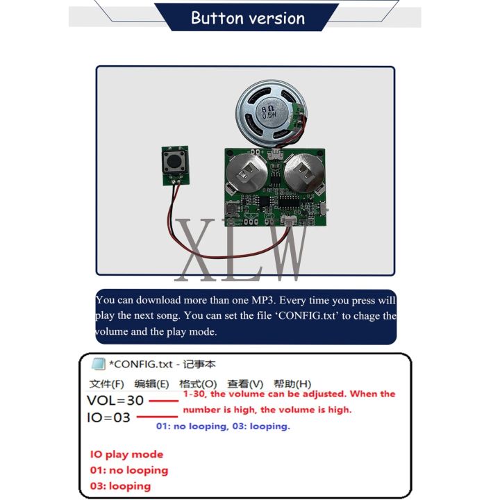 USB%20Downloadable%20Push%20Button%20Greeting%20Card%20Sound%20Module%20Rechargeable%20Battery%20Speaker%20for%20Personalized%20Greetings,%20DIY%20Gifts%20-%20Image%203