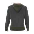 Ladies Sweater with Hoodie style jacket with jeeper style. 