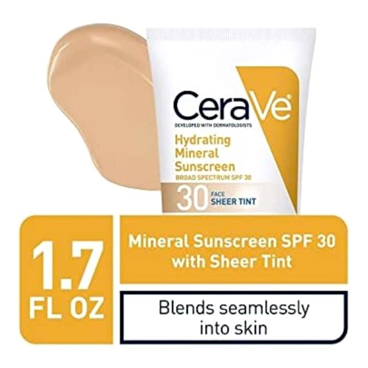 CeraVe%20Hydrating%20Mineral%20Sunscreen%20SPF30%20with%20Sheer%20Tint%2050ml%20-%20Image%207