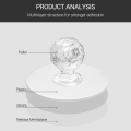 Self Adhesive Hook Knobs Cupboard Drawer Pull Handle Knobs Brand Acrylic No Drilling Mirror Cabinet Handles for Furniture Drawer Diamond Shape Hook-Ergonomic Accessories - Belizzi. 