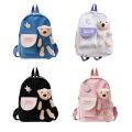 Cartoon Bear Toy School Bag for Girl Cute Kids Kindergarten Schoolbags Children Backpacks Girls Boy Book Bags Travel Daypack. 