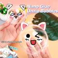 Double Sided Tape Plastic Bubbles Balloon Two Sided Tape for DIY Craft Kit Party Favors and Fidget Toys Nano Tape Bubble Kit. 