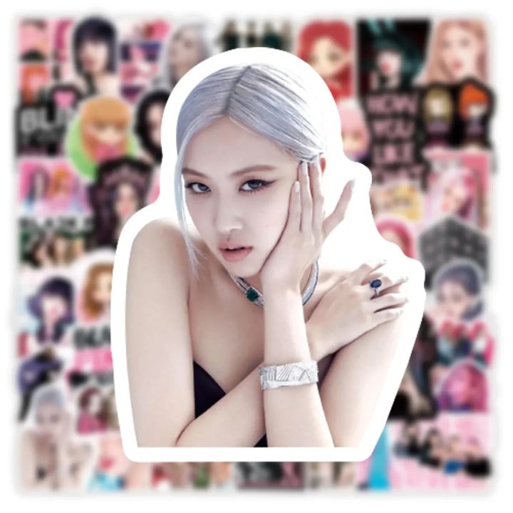 10/30/50pcs%20Korea%20Kpop%20Black%20Pink%20Stickers%20Pack%20DIY%20Laptop%20Phone%20Scrapbook%20Car%20Luggage%20Suitcase%20Waterproof%20Sticker%20Decals%20Toys%20-%20Image%204