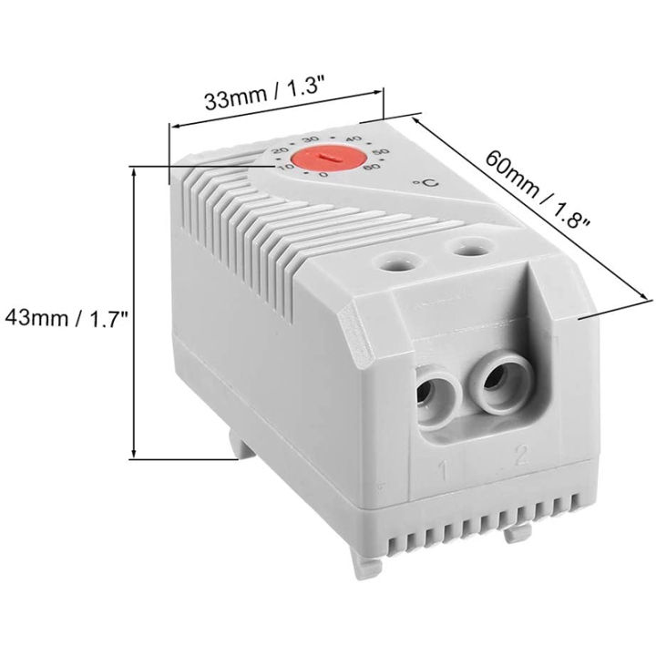 ZOROOM%20Mechanical%20Thermostat,%20KTO011%200-60Celsius%20Adjustable%20Compact%20Normally%20Close(C)%20Temperature%20Controller%20Switch,Red%20-%20Image%205